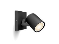 Philips Hue White Ambiance 8720169320710 Runner nástenné bodové svietidlo/spot 1xGU10 +SWITCH 4,2W/400lm 2200-6500K čierna bluetooth