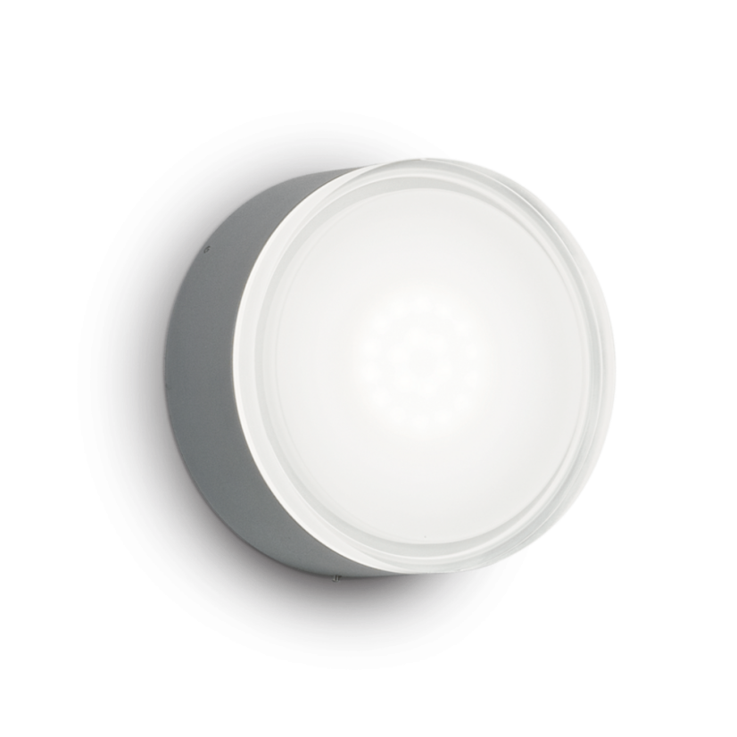 Exteriérové ​​stropní svítidlo Ideal lux 168135 Urano PL1 BIG antracit 1xGX53 15W antracit IP44