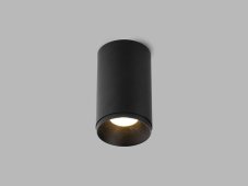 LED2 1150433 TUBUS A stropné povrchové bodové svietidlo 84,5mm 9W/550lm 3000K čierna