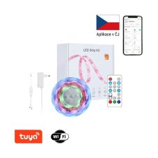 Immax 07734L NEO LITE digitální LED pásek 5m, RGB, Tuya, MUSIC, IP65