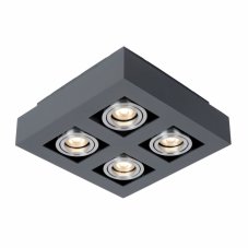 IT8002S4-BK / AL ITALUX Casemiro moderní povrchové bodové svítidlo 4x50W GU10 IP20
