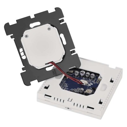 Emos P56201UF GoSmart Digitální pokojový termostat pro podlahové topení, bílá, Wi-Fi