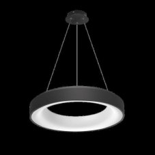 AZZARDO AZ2728 DECOline SOVANA PENDANT 55 CCT BLACK stropné závesné LED svietidlo 50W/2750lm IP20 čierna