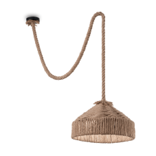 Závesné svietidlo Ideal lux 134833 CANAPA SP1 1xE27 15W čierna