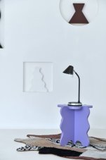 Immax 08972L FINCH stolová lampa LED 9W 150-450lm 3000-6000K, sivá, strieborná, stmievateľné, Qi bezdrátové nabíjanie pre smartfóny, CCT