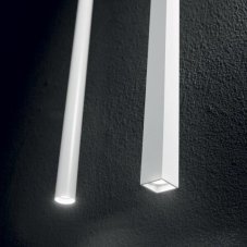 Závesné svietidlo Ideal lux 156682 ULTRATHIN SP1 SMALL ROUND BIANCO 1xLED 12W/760lm 3000K biela