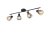 ITALUX PND-35263-480R-36W-BL Calvi závesné svietidlo LED D480mm 36W/4300lm 2800+4000+6000K čierna