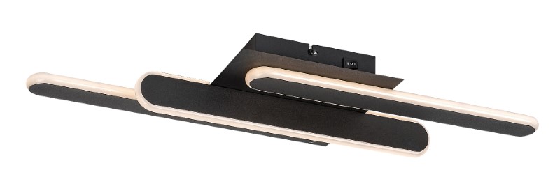 RABALUX 71051 Sindri stropné svietidlo LED 18W/950lm 3000+4000K čierna, biela