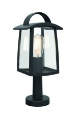 LUTEC 7273604012 KELSEY exteriérový záhradný stĺpik E27 40W IP44 matná čierna