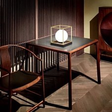 Ideal Lux 251127 LINGOTTO stolná lampa 1xE14 antická mosadz