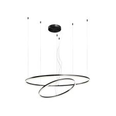 REDO 01-1953-TRIAC ORBIT závěsné svítidlo D600+1000mm LED 40,5+68W/9142lm 3000K černá