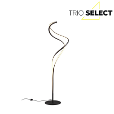 TRIO SELECT 444310132 NALA stojacia lampa V1600mm SMD LED 46W/5500lm 2300+3000+4000K čierna matná