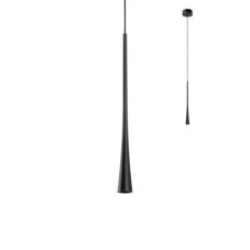 Redo 01-1755 ITO SU 1 LED interiérové závěsné svítidlo 7W 3000K černá 315mm