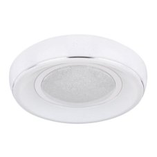 GLOBO 483110-18 MICKEY stropné svietidlo LED D390mm 18W/1300lm 3000-6000K biela, chróm, opál, stmievateľné, diaľkové ovládanie, starlight efekt, krištáľový efekt