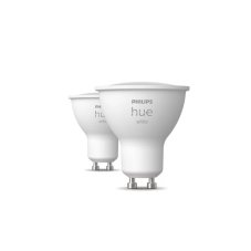 Philips Hue White 8720169230231 LED žiarovka GU10 4,2W/400lm 2700K bluetooth 2-set