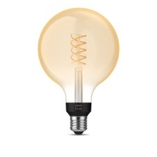 8719514343023 Philips Hue White Filament žiarovka E27 G125 V2 7W/550lm 2100K