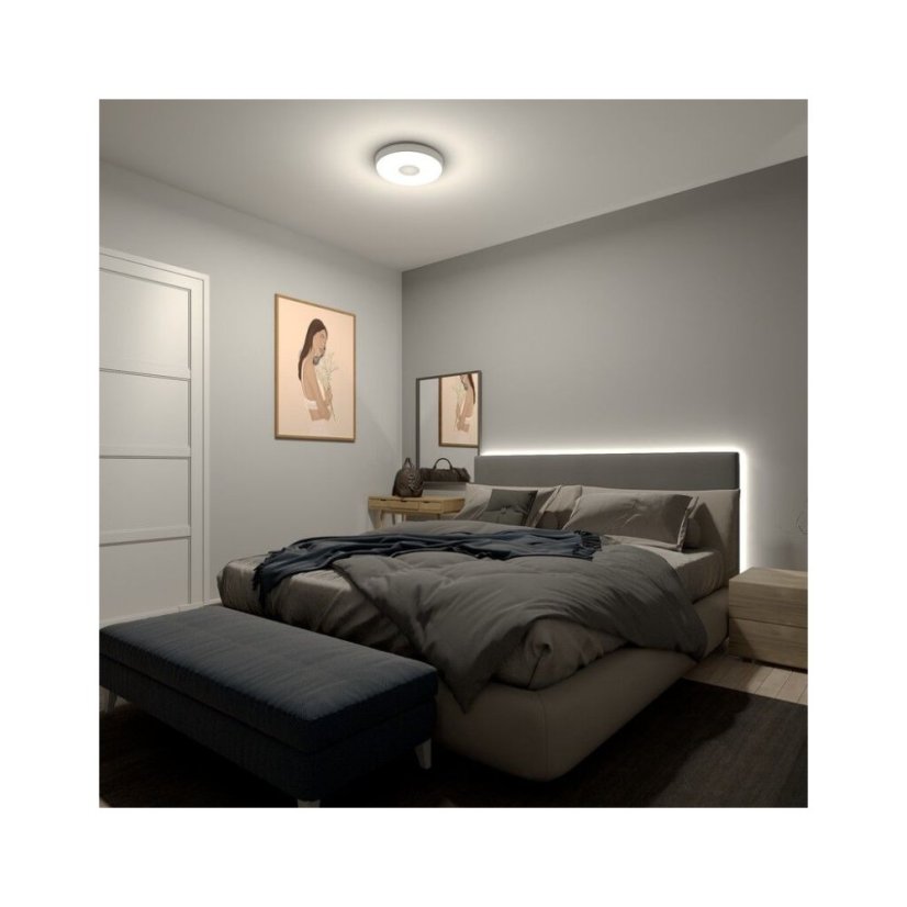 Philips 8720169301276 Coiner stropné svietidlo D389mm LED 24W/2800lm 4000K biela, SceneSwitch