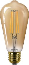 Philips 8719514337794 LED žiarovka vintage E27 5,8W/50W 640lm 2200K ST64 GOLD stmievateľná