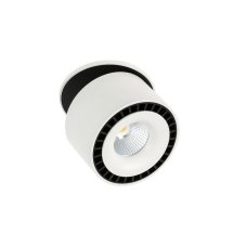 SL7560/28W 4000K WH+BL ITALUX Sevilla Round Recessed 4000K moderné povrchové bodové svietidlo 28W=2350lm LED neutrálne biele svetlo (4000K) IP20