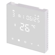 Emos P56201UF GoSmart Digitální pokojový termostat pro podlahové topení, bílá, Wi-Fi