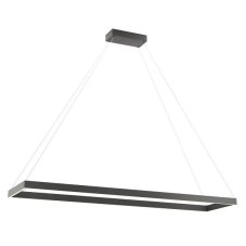 REDO 01-2927 FEBE závěsné svítidlo LED 40W/3250lm 3000K černá, switchdimmer