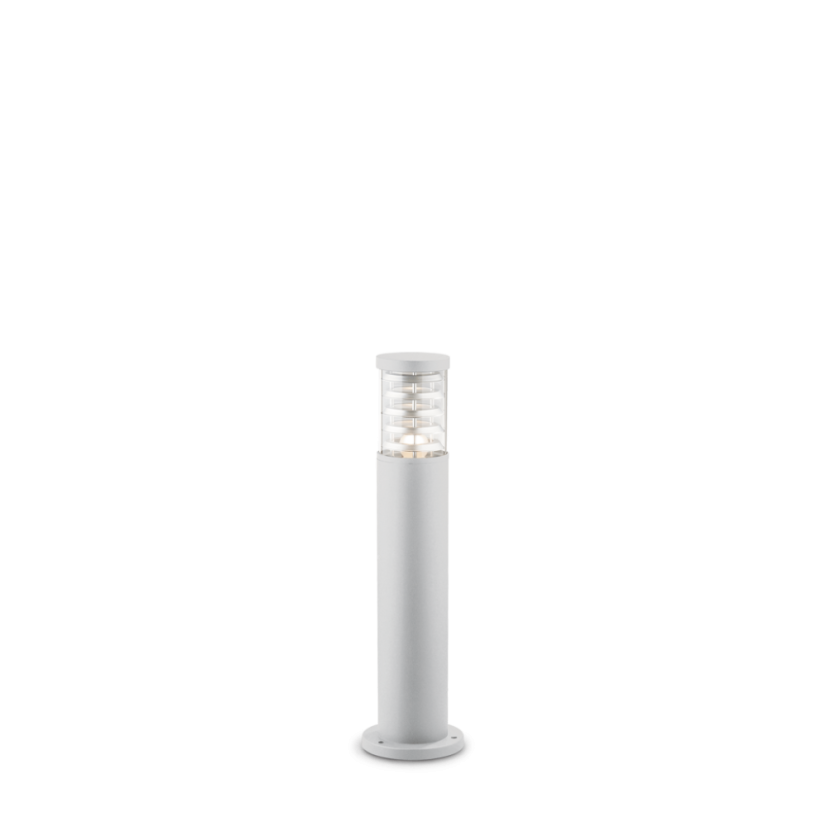Exteriérové ​​stojanové svítidlo Ideal lux 109145 Tronciu PT1 SMALL BIANCO 1xE27 60W IP44