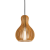 Závesné svietidlo Ideal lux 159867 CITRUS-3 SP1 1xE27 60W drevo