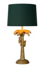 LUCIDE 10505/81/02 EXTRAVAGANZA COCONUT Lampička E27 1x40W matná zlatá/mosadz, čierna