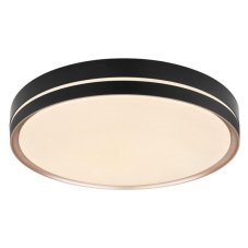 GLOBO 41759-40 MANNI stropné svietidlo LED D485mm 40W/1850lm 2700-6500K čierna, bronzová, opál, stmievateľné, diaľkové ovládanie