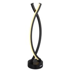 GLOBO 58457S HELA dotyková stolná lampička LED V410mm 1W/25lm 3000K čierna, biela, vrátane batérie CR18650 1800mAh, USB-A 2.0 - USB-C