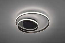 TRIO R62911132 Zibal LED stropné svietidlo 22W/2200lm 3000K matné čierne, switchdimmer