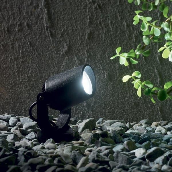 Exteriérové ​​stojanové svítidlo Ideal lux 120201 MINITOMMY/ELIO PT1 NERO 1xGU10 23W 4000K IP66