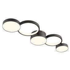 REDO 01-2541 CRONOS stropné svietidlo LED 65W/4137lm 3000K čierna, switchdimmer