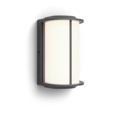 Philips 8720169351295 UltraEfficient Reese vonkajšie nástenné svietidlo LED 4,3W/800lm 2700K IP44 antracitová