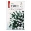 D4AC03 EMOS CLASSIC vánoční řetěz 120 LED, zelený drát, 12m, časovač, studená bílá, IP44