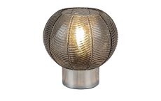 RABALUX 74017 Monet stolná lampička 1xE27 V200mm chróm, dymová
