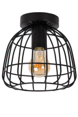 LUCIDE 00129/01/30 FILOX stropné svietidlo D200mm 1xE27 čierna
