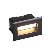 ITALUX ONFL-0332-3K Erba vonkajšie zápustné svietidlo do steny LED 3W/200lm 3000K IP65 čierna
