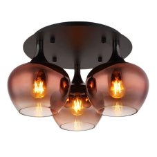 GLOBO 15548-3DG MAXY stropné svietidlo D450mm 3xE27 čierna, medená