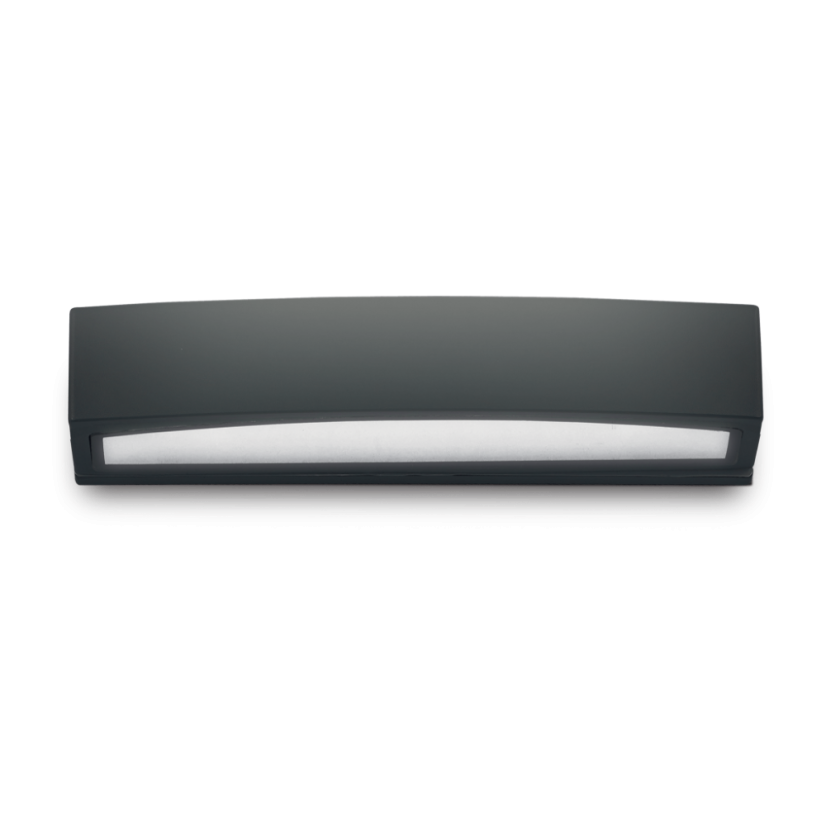 Exteriérové ​​nástěnné svítidlo Ideal lux 100371 ANDROMEDA AP2 NERO 2xE27 60W IP54 IP54