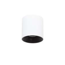 ITALUX CLN-6677-95-WH-BL-3K Altisma povrchové bodové svietidlo LED D95mm 15W/1650lm 3000K biela, čierna