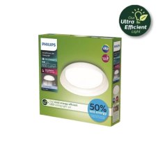 Philips UltraEfficient 8720169301030 Fleta stropné svietidlo D350mm LED 10W/1950lm 4000K biela, SceneSwitch