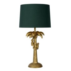 LUCIDE 10505/81/02 EXTRAVAGANZA COCONUT Lampička E27 1x40W matná zlatá/mosadz, čierna