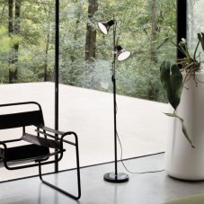 Stojanové svítidlo Ideal lux 061139 POLLY PT2 NERO 2xE27 60W