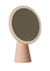 Philips 8719514420458 Mirror stolná dotyková kozmetická lampička so zrkadlom LED 4,5W/60lm 3000-5000K USB CRI95 ružová stmievateľná