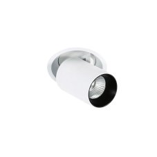 SL74058/12W 3000K WH+BL ITALUX Merge 3000K moderné povrchové bodové svietidlo 12W=840lm LED biele svetlo (3000K) IP20
