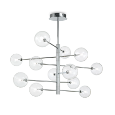 Závěsné svítidlo Ideal lux 200118 EQUINOXE SP12 CROMO 12xG4 2W chrom