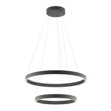 REDO 01-2891 FEBE závesné svietidlo D600mm LED 62W/4030lm 3000K čierna, switchdimmer