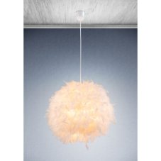 GLOBO 15057 KATUNGA závesné svietidlo D450mm 1xE27 biela