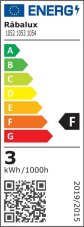 Rabalux 1052 Lite zápustné bodové LED svietidlo 3-set 3x3W IP40